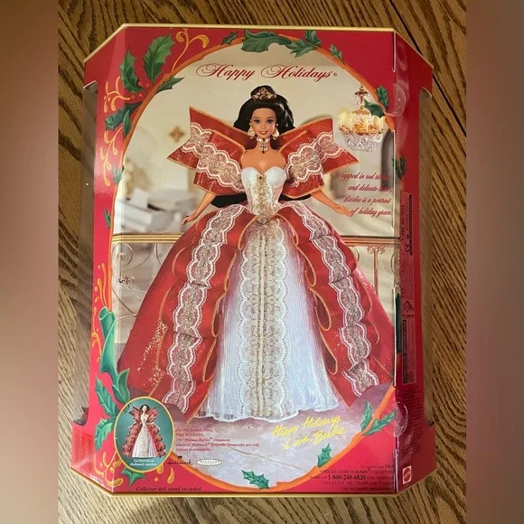 RARE misprint 1997 Holiday Barbie Recalled